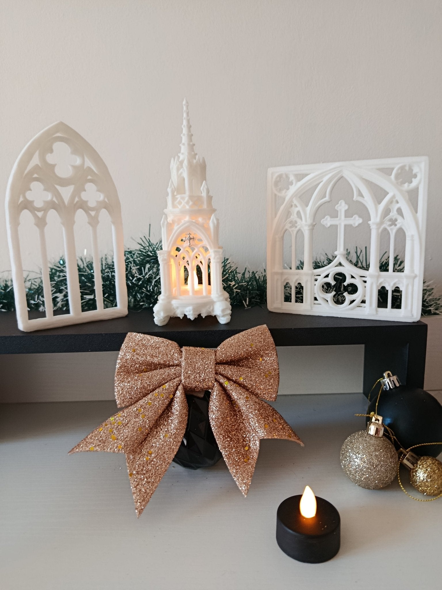 Gothic Window Wall plaque with spire and other products