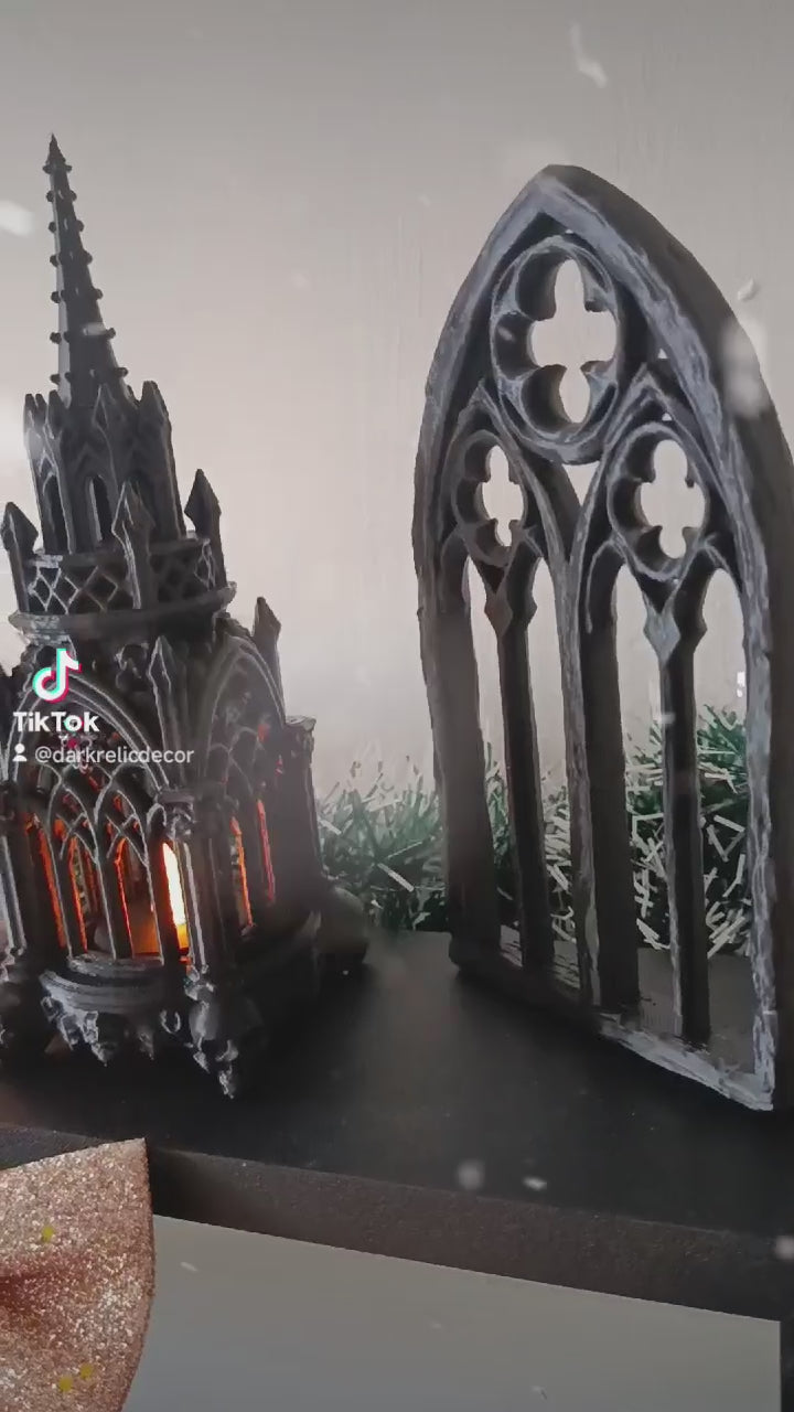 Gothic Window Wall plaque🖤✨